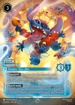 Stitch - Experiment 626 — Holofoil