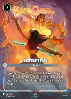 Desperate Plan — Holofoil
