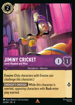 Jiminy Cricket - Level-Headed and Wise — Normal