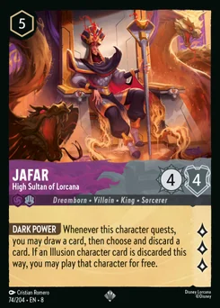 Jafar - High Sultan of Lorcana — Normal