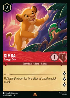 Simba - Scrappy Cub — Normal