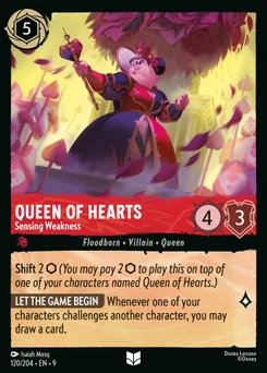 Queen of Hearts - Sensing Weakness — Normal