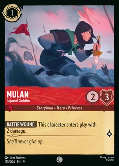 Mulan - Injured Soldier — Normal