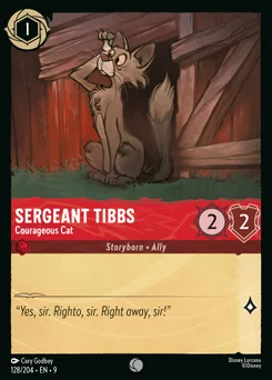 Sergeant Tibbs - Courageous Cat — Normal