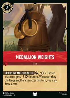 Medallion Weights — Normal