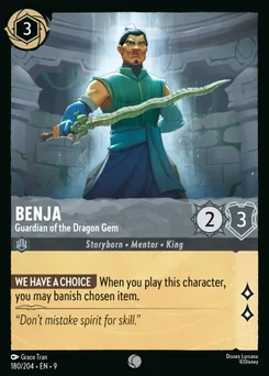 Benja - Guardian of the Dragon Gem — Normal