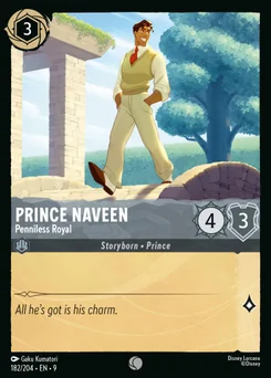 Prince Naveen - Penniless Royal — Normal