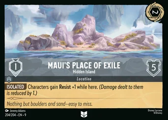Maui's Place of Exile - Hidden Island — Normal