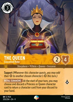 The Queen - Conceited Ruler — Holofoil