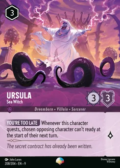 Ursula - Sea Witch — Holofoil