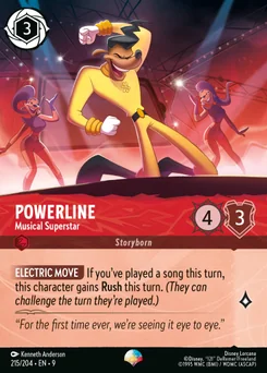 Powerline - Musical Superstar — Holofoil