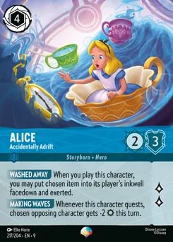 Alice - Accidentally Adrift — Holofoil