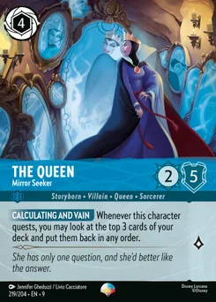 The Queen - Mirror Seeker — Holofoil