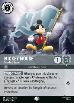 Mickey Mouse - Standard Bearer — Holofoil