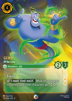 Genie - Of the Lamp — Holofoil