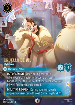Cruella De Vil - Style Icon — Holofoil