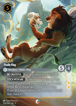 Scar - Finally King — Holofoil