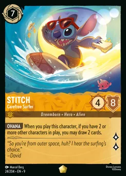 Stitch - Carefree Surfer — Normal
