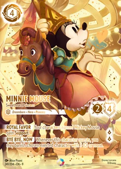Minnie Mouse - Sweetheart Princess — Holofoil