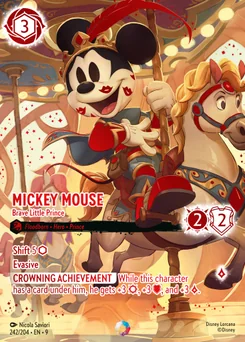 Mickey Mouse - Brave Little Prince — Holofoil