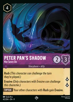 Peter Pan's Shadow - Not Sewn On — Normal