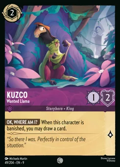 Kuzco - Wanted Llama — Normal