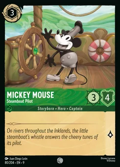 Mickey Mouse - Steamboat Pilot — Normal