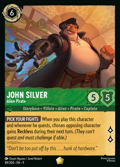 John Silver - Alien Pirate — Normal