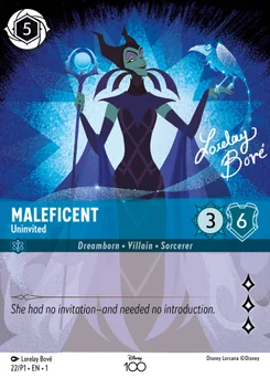 Maleficent - Uninvited — Parallel Holofoil