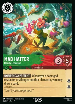 Mad Hatter - Unruly Eccentric — Holofoil
