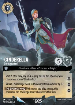 Cinderella - Stouthearted — Holofoil