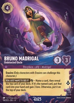Bruno Madrigal - Undetected Uncle — Holofoil