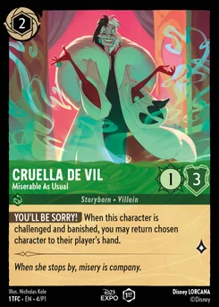 Cruella De Vil - Miserable As Usual — Normal