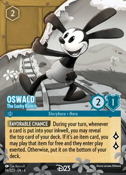 Oswald - The Lucky Rabbit — Holofoil