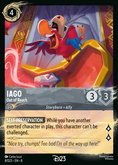 Iago - Out of Reach — Holofoil