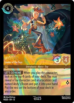 Woody - Leader of the Toys — Holofoil