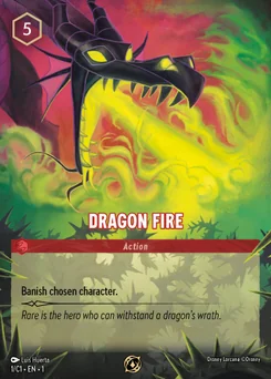 Dragon Fire — Holofoil