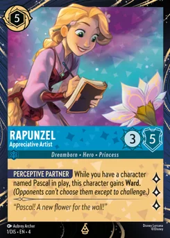 Rapunzel - Appreciative Artist — Holofoil