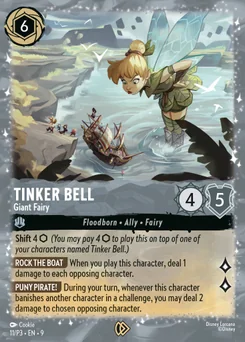 Tinker Bell - Giant Fairy — Holofoil