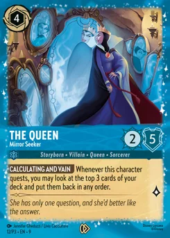 The Queen - Mirror Seeker — Holofoil
