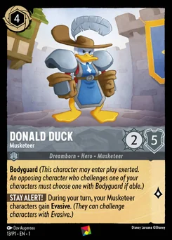 Donald Duck - Musketeer — Normal
