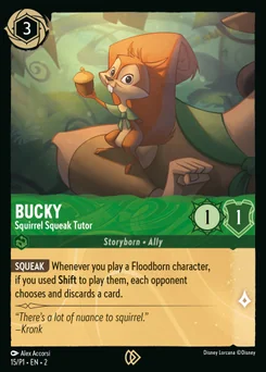 Bucky - Squirrel Squeak Tutor — Cold Foil