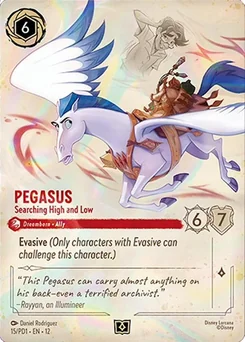 Pegasus - Searching High and Low — Holofoil