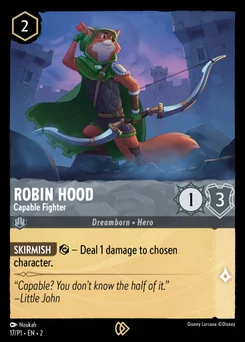 Robin Hood - Capable Fighter — Cold Foil