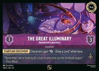 The Great Illuminary - Abandoned Laboratory — Cold Foil