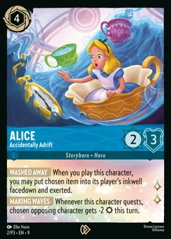 Alice - Accidentally Adrift — Cold Foil