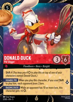 Donald Duck - Pie Slinger — Holofoil
