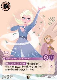 Elsa - Trusted Sister — Holofoil