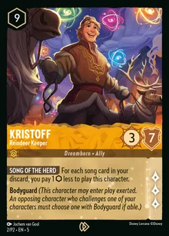 Kristoff - Reindeer Keeper — Cold Foil