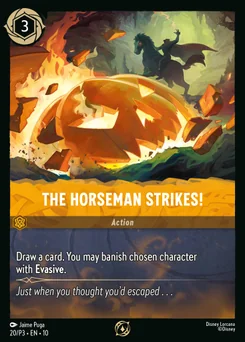 The Horseman Strikes! — Cold Foil